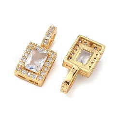 Латунные микро проложить кубического циркония подвески&nbsp;KK-Z139-08G-05
