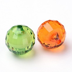 Прозрачные акриловые бусины TACR-S086-20mm-M