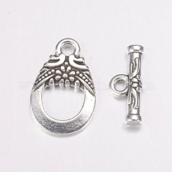 Застежки тоггл в тибетском стиле  AC2014