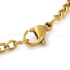 Ожерелья с подвесками из нержавеющей стали 304&nbsp;LS-NJEW-H034-04G