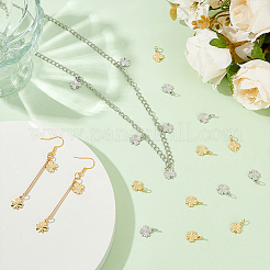 40шт 2 цвета латунные подвески&nbsp;KK-BC0014-04