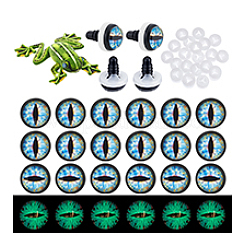 Стеклянный светящийся глаз для куклы-ремесла&nbsp;DIY-PH0030-39B