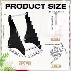 Акриловые настенные подставки для мечей ODIS-WH0078-61A
