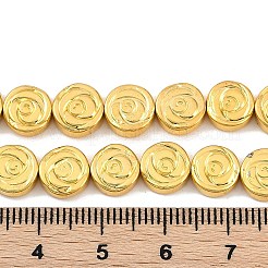 Гальванические нити из синтетических немагнитных гематитовых бусин&nbsp;G-C156-07G