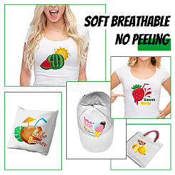 Набор наклеек с логотипом для теплопереносной пленки для домашних животных DIY-WH0230-037