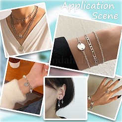 600 шт. 6 стиля соединительных колец из нержавеющей стали 304 STAS-SP0001-69