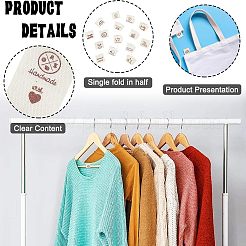 200 шт. 20 выкройки хлопковых швейных этикеток FIND-NB0001-44