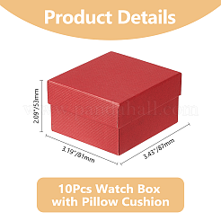 Подарочная коробка для хранения бумажного браслета&nbsp;CON-WH0088-67G