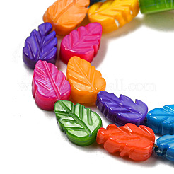 Нити бусин из натуральных пресноводных ракушек SHEL-H004-01