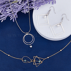 96шт 16 стильных латунных соединительных кольца KK-FH0006-98