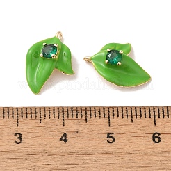 Латунь эмаль подвески&nbsp;KK-S368-06G