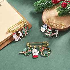 3 шт. 3 стиля Рождественская елка JEWB-BR00094