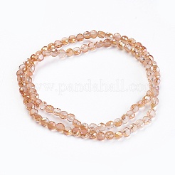 Гальванические стеклянные бусины&nbsp;EGLA-D028-20