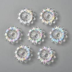 Прозрачные акриловые бусины X-TACR-R14-9