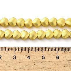 Стеклянные бусины с гальваническим покрытием &nbsp;EGLA-H109-12H-01