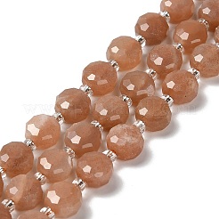 Натуральный Sunstone бисер пряди G-B153-A14