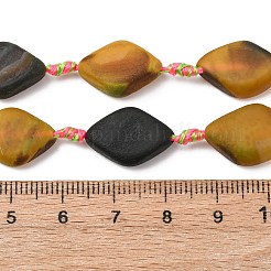 Натуральные полосатые агатовые бусы&nbsp;G-B177-C03-01