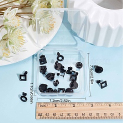 30 шт. 5 шт. фурнитура для сережек-гвоздиков из нержавеющей стали 304 STAS-SC0004-31