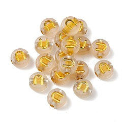 Светящиеся прозрачные акриловые бусины&nbsp;OACR-P037-01B-U