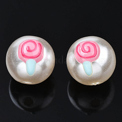 Абс пластиковые жемчужные бисера KY-N015-105