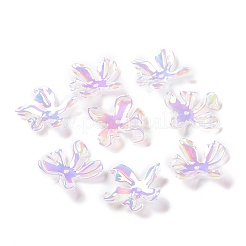 Радужное переливчатое покрытие акриловых бусин&nbsp;OACR-A017-09