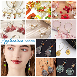 100 шт. 5 серьги-кольца из нержавеющей стали 304 STAS-UN0045-56