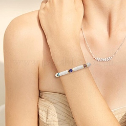 Стрейч-браслет Heishi Surfer ручной работы из полимерной глины&nbsp;BJEW-TA00223