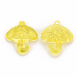 Прозрачные акриловые подвески&nbsp;TACR-T024-01B-916