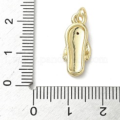 Латунные микропроволочные кубические циркониевые подвески из эмали KK-L248-19G