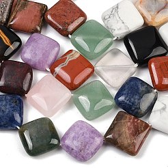 Природных драгоценных камней смешанного бисер нитей G-C220-C01-16mm