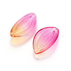 Прозрачные стеклянные подвески&nbsp;GLAA-H016-04D-3