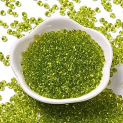 Стеклянные бусины прозрачных цветов&nbsp;X1-SEED-P006-02A-04