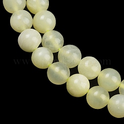Естественно новый нефрита каменные круглые пряди шарик G-O039-16-8mm-A