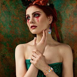 28 шт. 7 стильные подвески из эмали на Хэллоуин JX182A