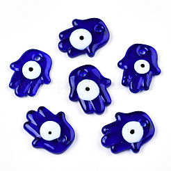 Прозрачные подвески лэмпворк ручной работы LAMP-T011-15-B07