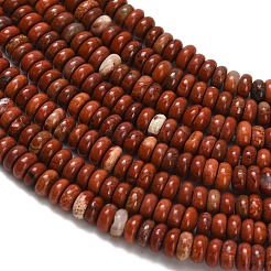 Натуральные красные яшмы бусы пряди G-Z110-B12-2x4mm