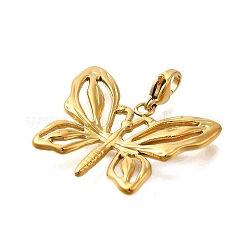 Бабочка 304 подвесные украшения из нержавеющей стали&nbsp;STAS-R159-25G