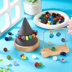 100шт ручной работы бусины лэмпворк LAMP-TA0001-63