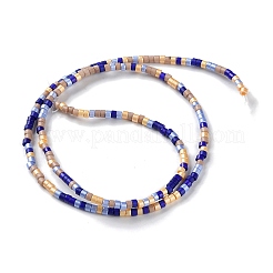 Бусы лэмпворк ручной работы LAMP-L078-008G