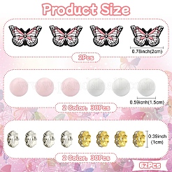 Набор силиконовых бусин&nbsp;SIL-YW0001-47