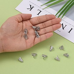 Не тускнеющие апетальные колпачки для бусин из хирургической нержавеющей стали 316&nbsp;LS-X-STAS-M257-02