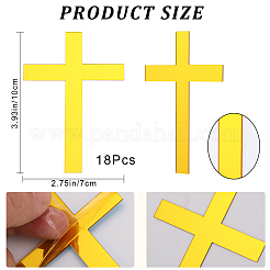 Акриловые зеркальные топперы для тортов FIND-WH0152-206A