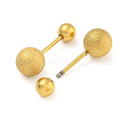 Ионное покрытие (ip) 304 нержавеющая сталь беруши калибры EJEW-H012-10G