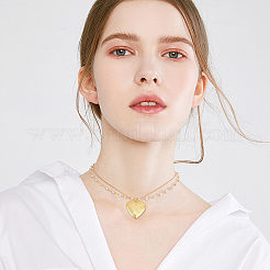 6шт латунные подвески-медальоны&nbsp;KK-BBC0015-54