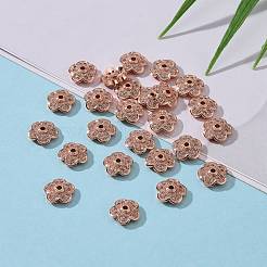 5 -petal латунные микро проложить четкие кубического циркония крышки шарика&nbsp;X-ZIRC-P001-31RG