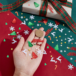 100 г 2 стиля ПВХ пластиковые блестки конфетти&nbsp;FEPA-ME0001-02