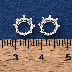 Корона латунь бисер KK-K378-45B-S