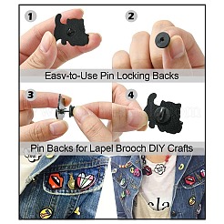 Силиконовая брошь с фурнитурой FIND-YW0004-50