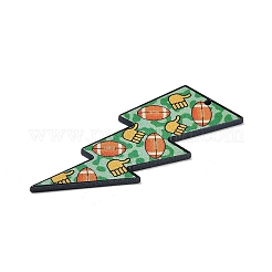 Подвески из непрозрачного акрила с двусторонней печатью&nbsp;FIND-D283-09C