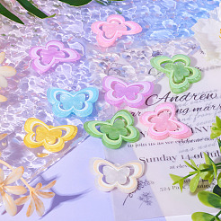 Набор для изготовления акриловых висячих сережек-бабочек своими руками&nbsp;DIY-TA0009-74